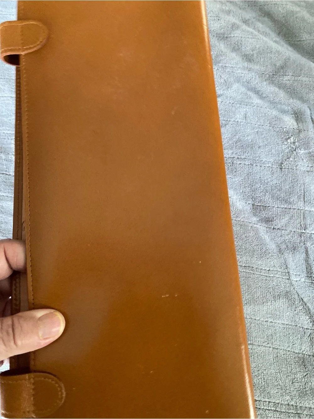 Leather Travel Organizer - Mens ties